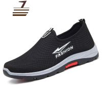 尗卡男登山底防滑老人鞋中老年爸爸鞋单鞋耐磨休闲运动鞋帆布鞋