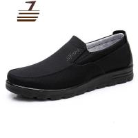 尗卡男款透气中老年人软底爷爷老人鞋中年爸爸休闲单鞋休闲鞋