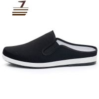 尗卡拖鞋居家半托防滑耐磨懒人平底驾车青年拖鞋男士