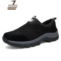 尗卡新款运动休闲男士鞋中老年爸爸健步鞋防滑耐磨大码登山鞋休闲鞋