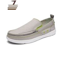 尗卡帆布鞋男沃尔卢休闲鞋一脚蹬懒人鞋男鞋透气cross