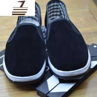 尗卡轮胎底布鞋男灯芯绒面耐磨加厚千层底男鞋防铁屑防刺穿劳保工作鞋休闲鞋