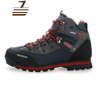 尗卡新款高帮登山鞋男士防水户外鞋真皮保暖防滑休闲运动鞋徒步鞋休闲鞋