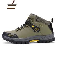 尗卡新款高帮男士户外登山鞋防水防滑休闲旅游保暖鞋软底耐磨运动鞋子休闲鞋