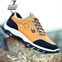 尗卡透气防滑软底登山鞋男士休闲运动鞋耐磨跑步鞋新款百搭潮鞋子休闲鞋