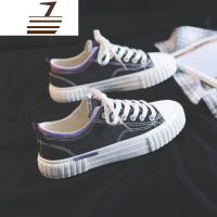 尗卡橄榄绿帆布鞋女学生韩版2020年新款原宿百搭ulzzang港风板鞋
