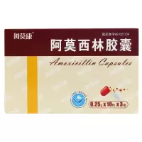 阿莫康 阿莫西林胶囊 0.25g*10粒*3板