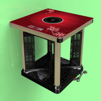 一均铁底方机红魔方有孔