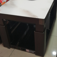 一均S19旋转升降茶几（无孔）语音控制