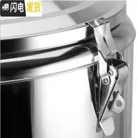 三维工匠不锈钢保温桶 双层加厚保温饭桶 幼儿园保温水桶大容量商用 40江门保温桶[无龙头]饭盒/提锅