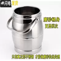 三维工匠超大容量不锈钢饭桶 双层保温饭盒5手提成人保温桶提锅汤壶3 2鼓型(适合2-3人)