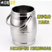 三维工匠超大容量不锈钢饭桶 双层保温饭盒5手提成人保温桶提锅汤壶3 3.8中空鼓型(适合3-5人)