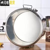 三维工匠超长不锈钢保温桶奶茶桶幼儿园学校商用大容量开水桶豆桨茶水桶 40加厚无龙头饭盒