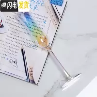 三维工匠一对彩虹香槟杯礼盒2个欧式情侣红酒杯水晶起泡酒杯高泡酒杯 彩虹瘦腰香槟杯单只