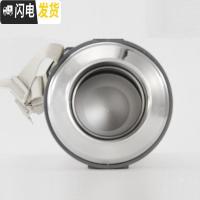 三维工匠大容量真空保温旅行壶户外便携水壶家用保温杯男暖壶车载 本色1800带背带