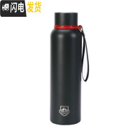 三维工匠保温杯男女不锈钢大容量户外便携学生水杯有滤网定制刻字印字 军绿色850