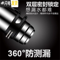 三维工匠大容量户外不锈钢保温壶2000家用暖瓶车载便携旅行男女水壶2.5 3000时尚本色+背带+刷子