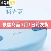 三维工匠午餐加热便当盒电热饭盒保温自热插电上班族热饭网红便携 麒光蓝
