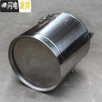 三维工匠加厚304不锈钢保温桶密封双层保温饭桶粥桶茶水桶汤桶豆浆桶保冷 带水龙头(50)外直径45外高45饭盒/提锅