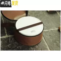 三维工匠旅行茶具套装车载纯白户外便携式泡茶陶瓷潮汕功夫茶杯套装 定制 [级装拉链袋]圆形