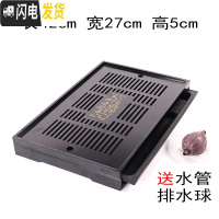 三维工匠建盏茶具套装天目釉 油滴茶盏窑变陶瓷茶具 紫砂七彩锦鲤鱼杯钧窑 密胺马到成功黑色茶盘送排水球