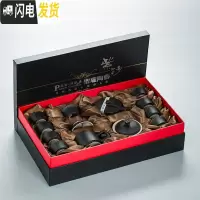 三维工匠茶具套装家用茶杯泡茶茶壶简约陶瓷日式功夫茶具礼盒装景德镇 12头侧把壶礼盒装