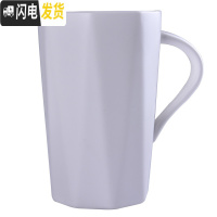 三维工匠家用创意马克杯带盖勺礼盒潮流情侣水杯子一对定制ogo个性陶瓷杯