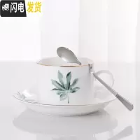 三维工匠欧式咖啡杯套装北欧精致下午茶壶具家用陶瓷杯碟简约小6件套马克杯