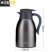 三维工匠保温壶家用不锈钢水壶大容量咖啡壶办公室保温瓶热水壶 1.5蓝色