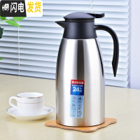 三维工匠保温壶304不锈钢家用真空欧式暖壶宿舍热水保温瓶车载暖水瓶1.5 1.5砂光银