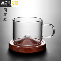 三维工匠日式描金玻璃小茶杯耐热迷你锤纹主人杯品茗单杯茶盏功夫茶碗茶具 小山茶杯[70]满4只8折2只9折