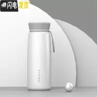 三维工匠保温杯男女大容量便携小巧水杯子儿童学生简约日系可爱ins原宿风 白色(400)