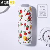三维工匠保温杯男女士学生316不锈钢可爱简约ins大容量便携定制水杯子 玫瑰红(级316不锈钢内胆)
