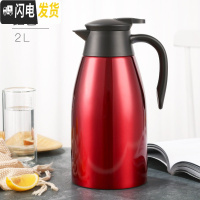 三维工匠2家用保温暖壶不锈钢304保暖热水壶保温瓶迷你豆浆咖啡小茶瓶杯 红色