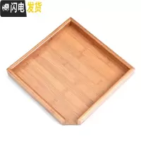 三维工匠普洱茶盒分茶盘功夫茶具套装茶叶罐茶刀茶饼竹制日式茶道配件 单个分茶盘大号