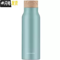三维工匠保温杯马卡龙色便携水杯简约学生男士女士情侣杯大容量 HC4213YRED350绿色