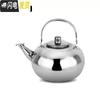 三维工匠加厚不锈钢小茶壶烧酒壶家用泡茶壶餐厅酒店饭店餐饮商用茶水壶 [加厚款]14cm银色容量约0.9茶具