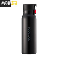 三维工匠 娜姆保温杯ins水杯时尚简约情侣学生男女 500 HC4125 黑色350