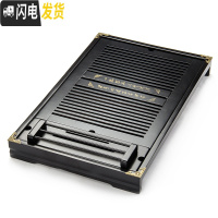 三维工匠实木杯架茶盘 茶座蓄水排水两用 茶具茶盘 功夫茶托盘茶海茶台 黑色杯架茶盘