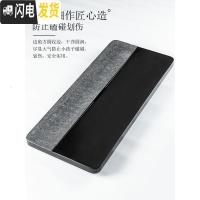 三维工匠乌金石茶盘家用简约天然石材茶海日式干泡整块小茶台大号石头托盘 60*30*3cm茶具