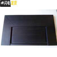 三维工匠石茶盘家用大中小号长方形日式乌金石头茶盘功夫现代简约茶海茶台 款十:长60CM宽40CM厚3CM拉条流水茶盘茶具
