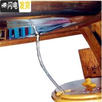 三维工匠茶几茶道茶台茶桌漏水盘不锈钢接水茶盘茶具配件托盘加厚带排水管 长44*宽34*高4cm