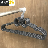 三维工匠少女心粉色心型黑色服装店家用晾衣撑学生可爱宿舍塑料晒衣架