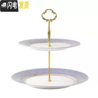 三维工匠欧式金边咖啡杯碟精致咖啡杯套装小英式下午茶杯子花茶红茶杯 蓝调轻奢(8+10寸串盘)蓝色咖啡器具