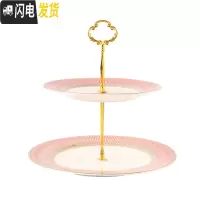 三维工匠欧式金边咖啡杯碟精致咖啡杯套装小英式下午茶杯子花茶红茶杯 蓝调轻奢(8+10寸串盘)红色咖啡器具