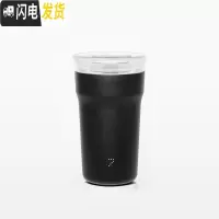 三维工匠城市随行杯 保温夏日咖啡杯随手杯 不锈钢冷萃杯 黑色咖啡器具