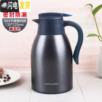 三维工匠保温水壶家用大容量便携保暖杯小型热开水瓶1.5 1.9 2.2 藏蓝色1.5新保温杯