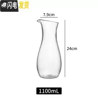 三维工匠亚克力pc塑料扎壶冷水壶凉水壶果汁壶饮料酒吧水壶餐厅泡柠檬家用 企鹅壶-中(1100)