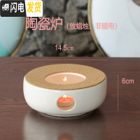 三维工匠大容量玻璃冷水壶套装家用加厚防爆凉水茶壶耐热高温水杯水具套装 陶瓷炉(放蜡烛加热用)凉水壶