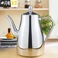 三维工匠欧式防暴裂大容量不锈钢冷水壶酒吧餐厅办公室高效凉水壶 1.55长嘴特厚款